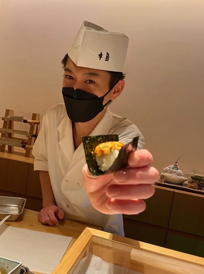 「鮨 木島」で博多の夜宴