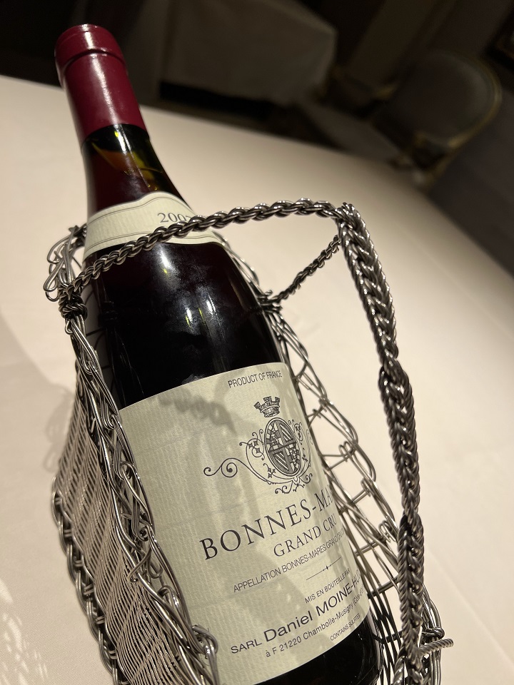 ボンヌ・マール ダニエル・モワンヌ・ユドロ  2007 BONNES MARES Grand Cru Moine-HUDELOT