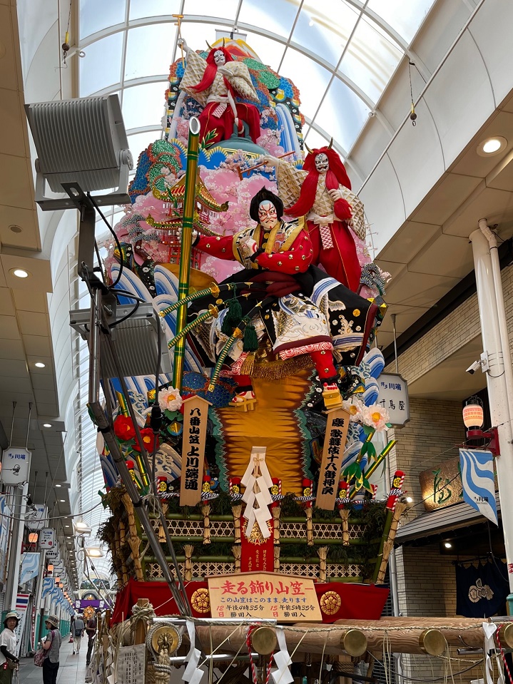 上川端通 八番山笠 歌舞伎十八番押戻