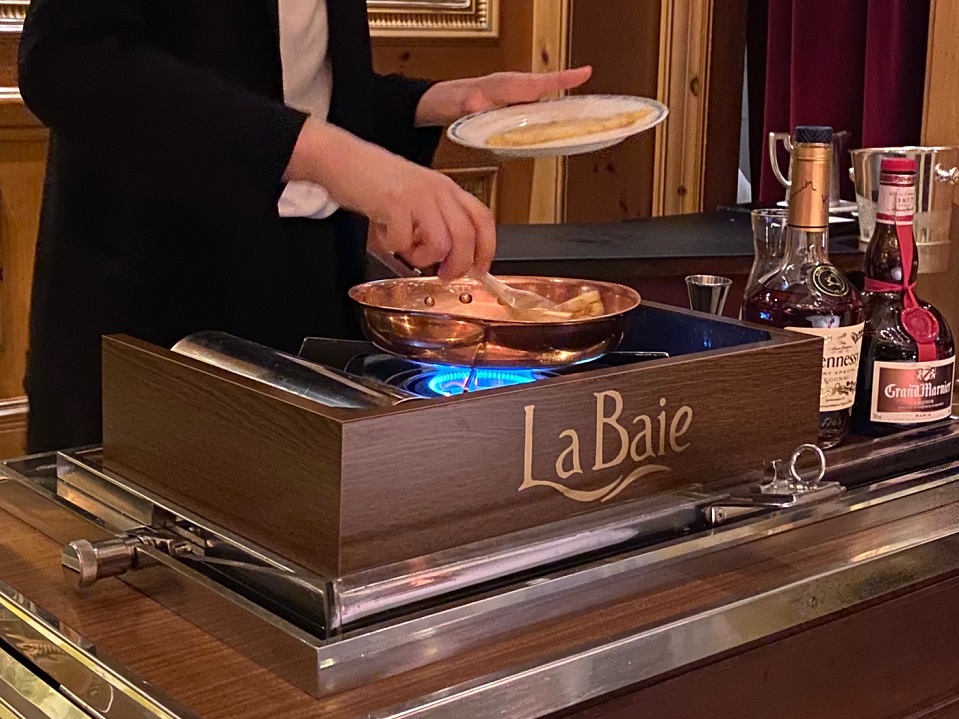 ザ・リッツ・カールトン大阪 ラ・ベ クレープフランベトラディショナル