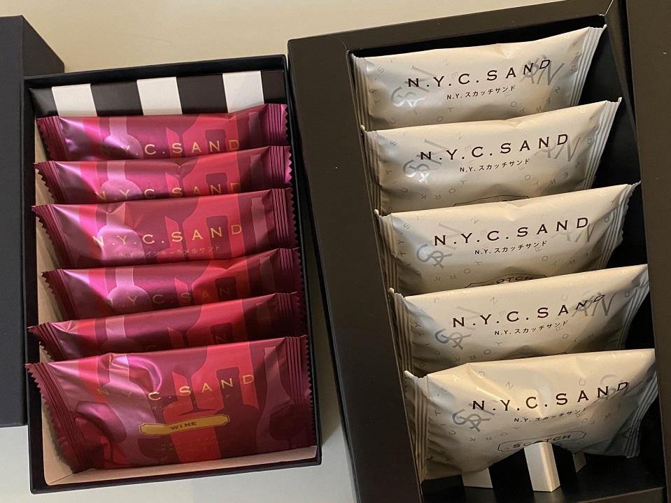 N.Y. ワイン キャラメルサンド／N.Y. スカッチサンド