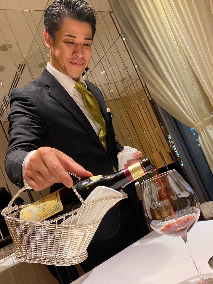 リストランテKubotsu 春田英幸ソムリエ