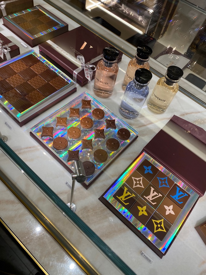 ル・ショコラ・ヴィー、煌めくLouis Vuittonのチョコレート LE CHOCOLAT&nbsp;V