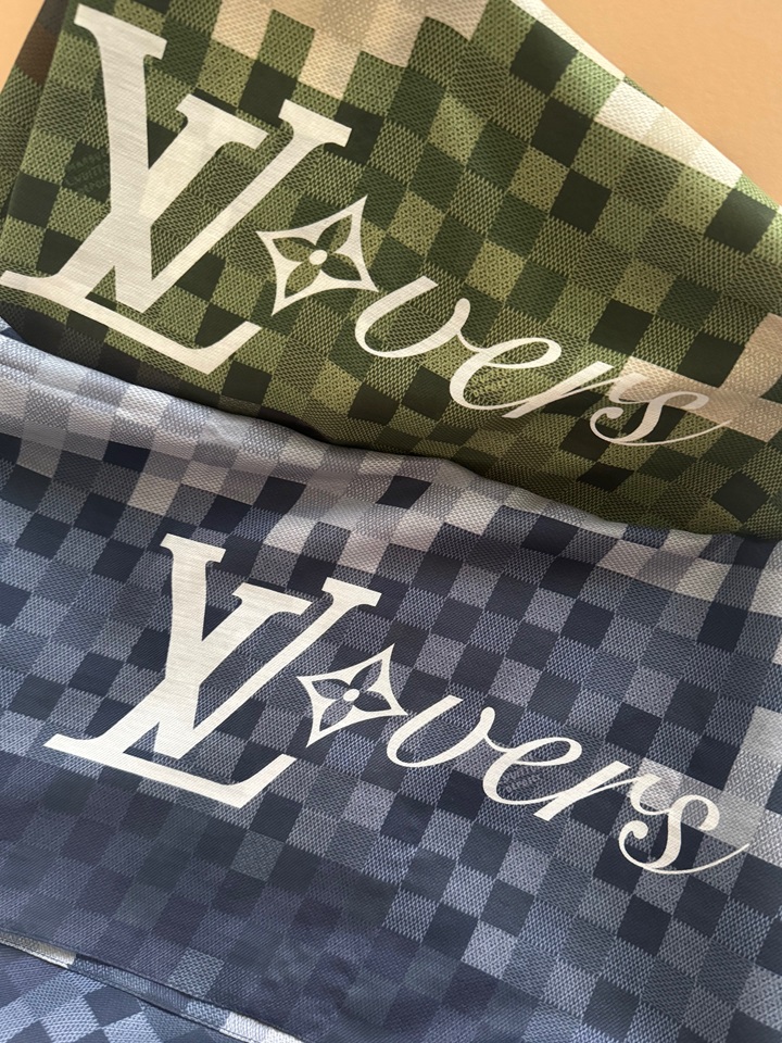 ルイ・ヴィトン ダモフラージュ LVラバーズ ストール LOUIS VUITTON