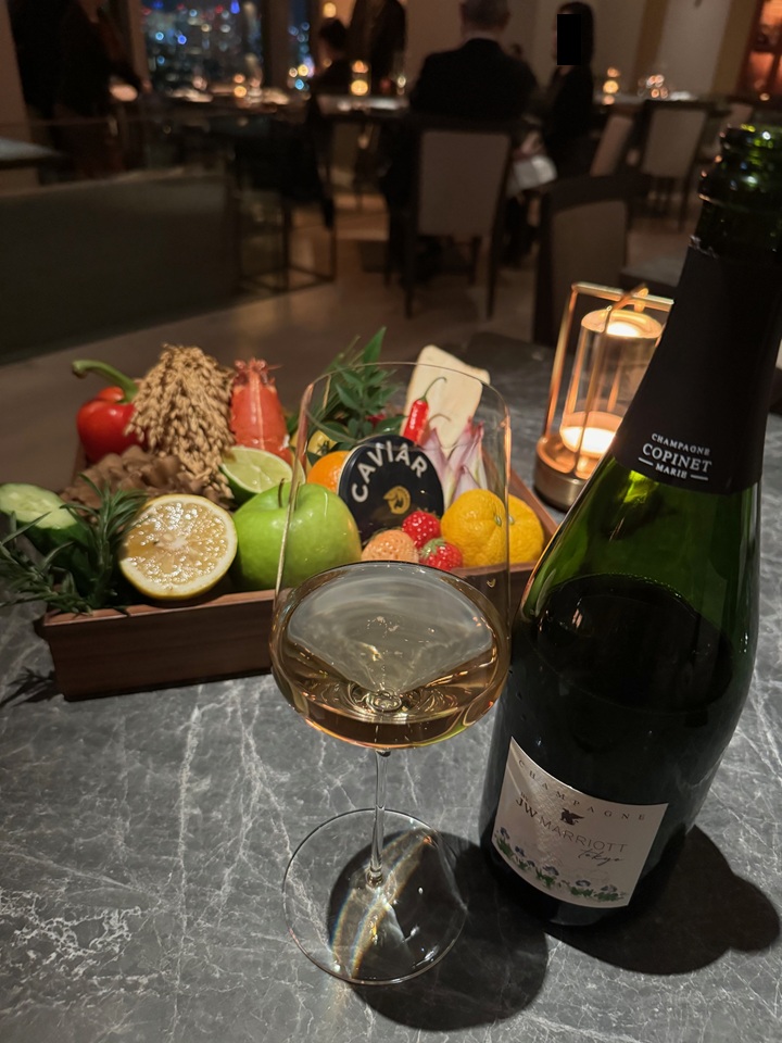 JW MARRIOTTO Tokyoオリジナルシャンパン マリー・コピネ Marie Copine セフィーノ  Sefino